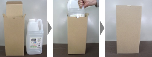 微酸性電解水を常温･遮光･密閉で保管