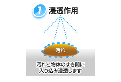 浸透作用の説明
